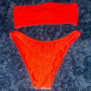Triangl swim size large top medium bottoms